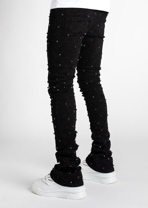 All Black Embellished Denim