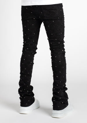 All Black Embellished Denim