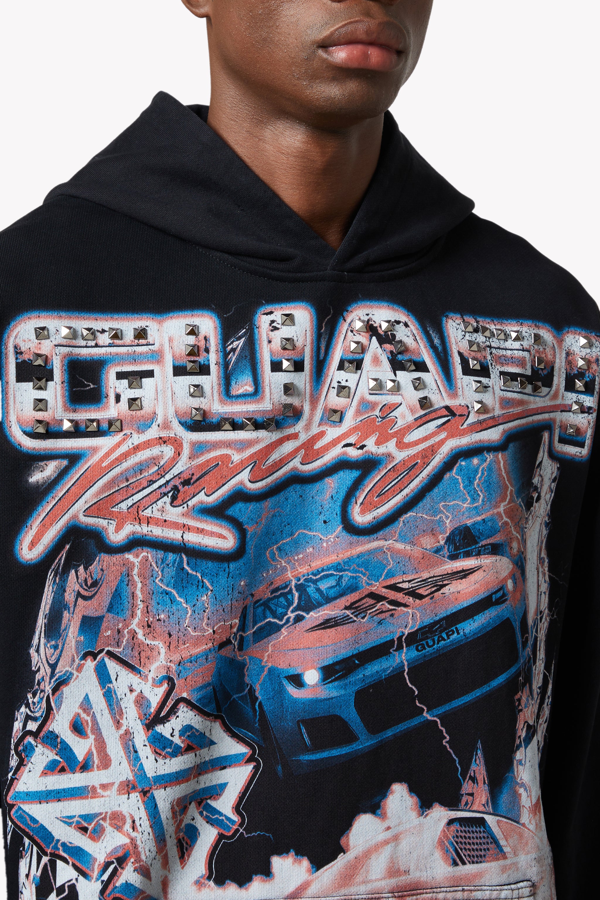 Black Nitro Drift Hoodie V1