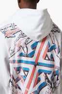 ホワイトニトロドリフトパーカーV1