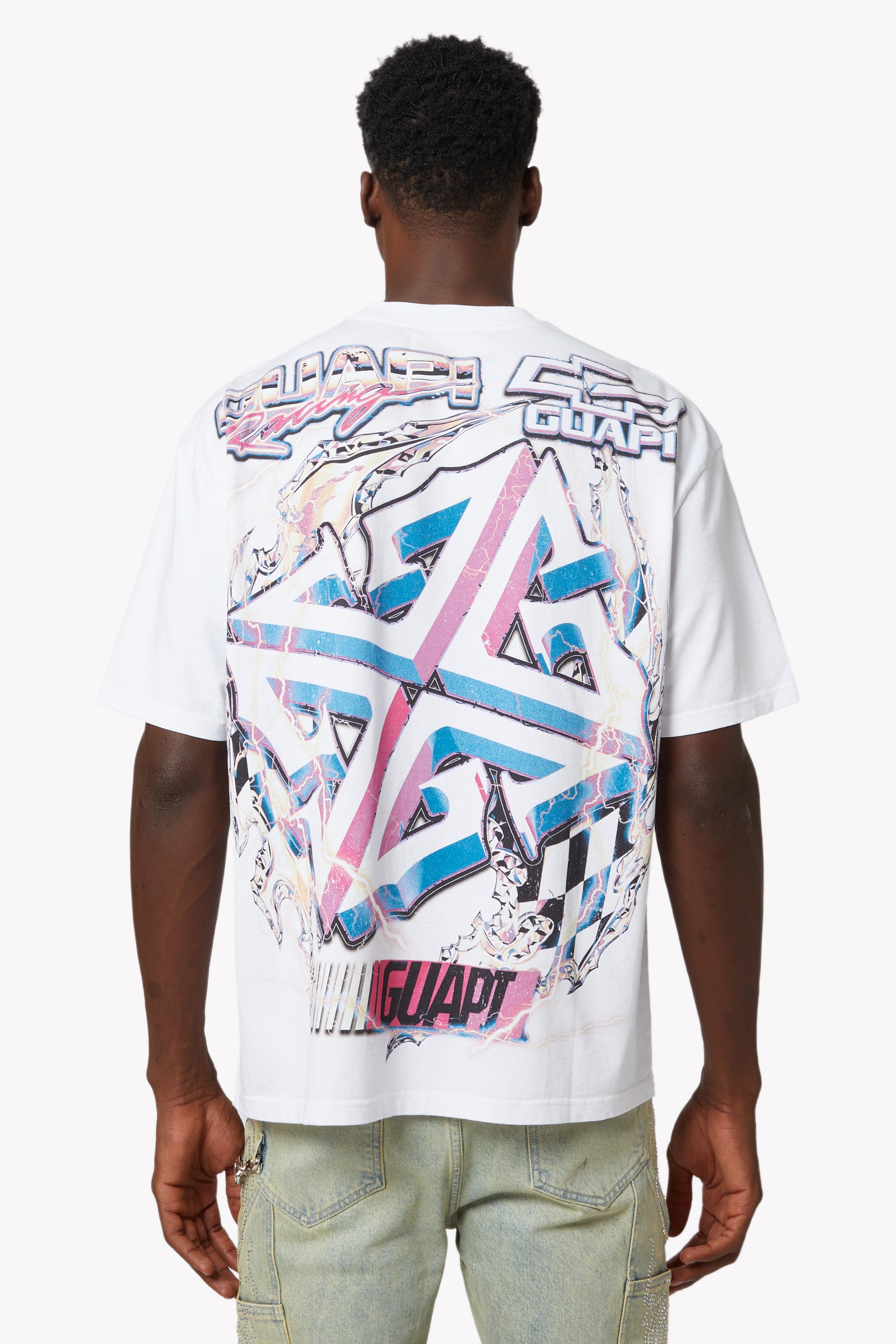 White Nitro Drift Tee V1