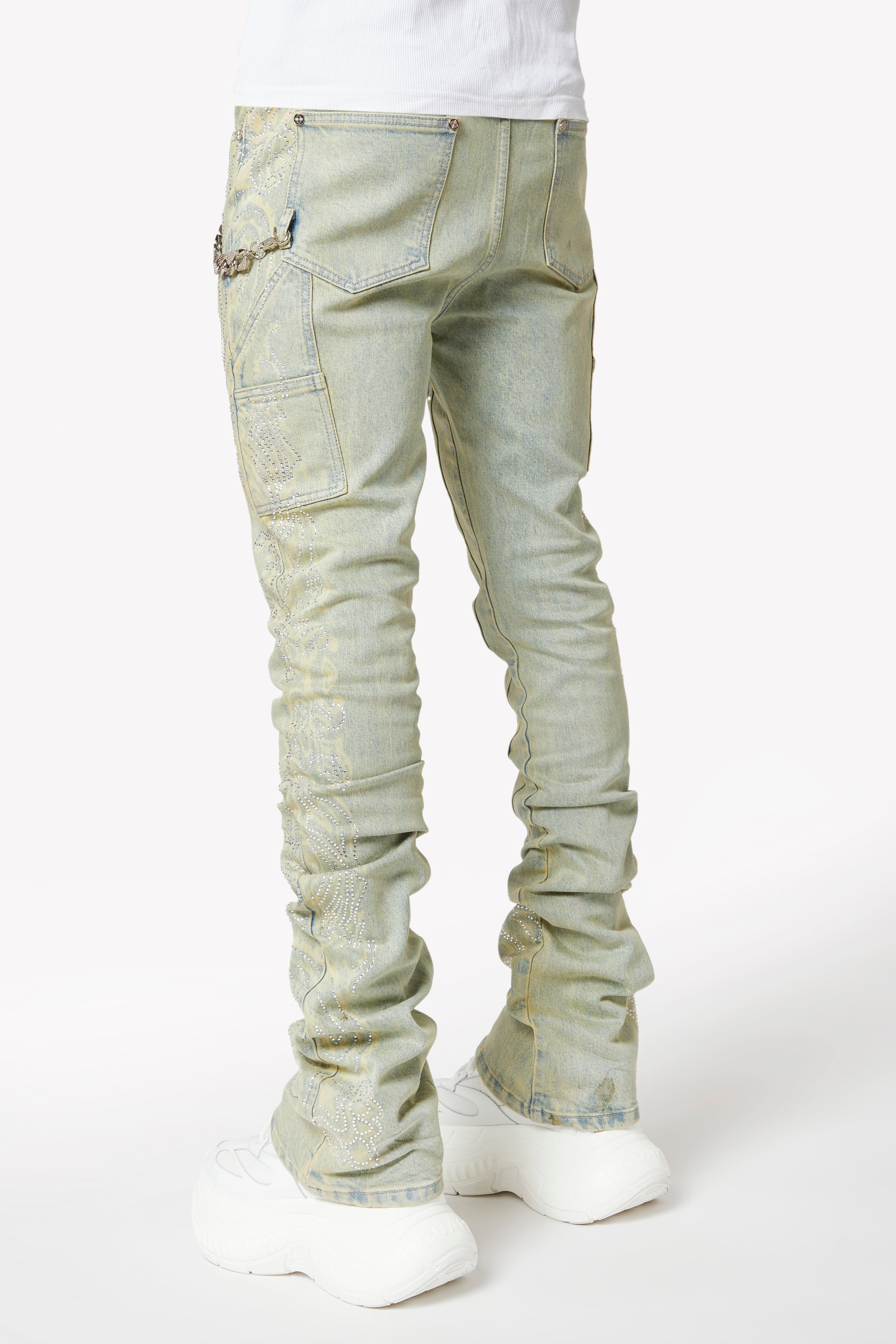 Vintage Paisley Denim