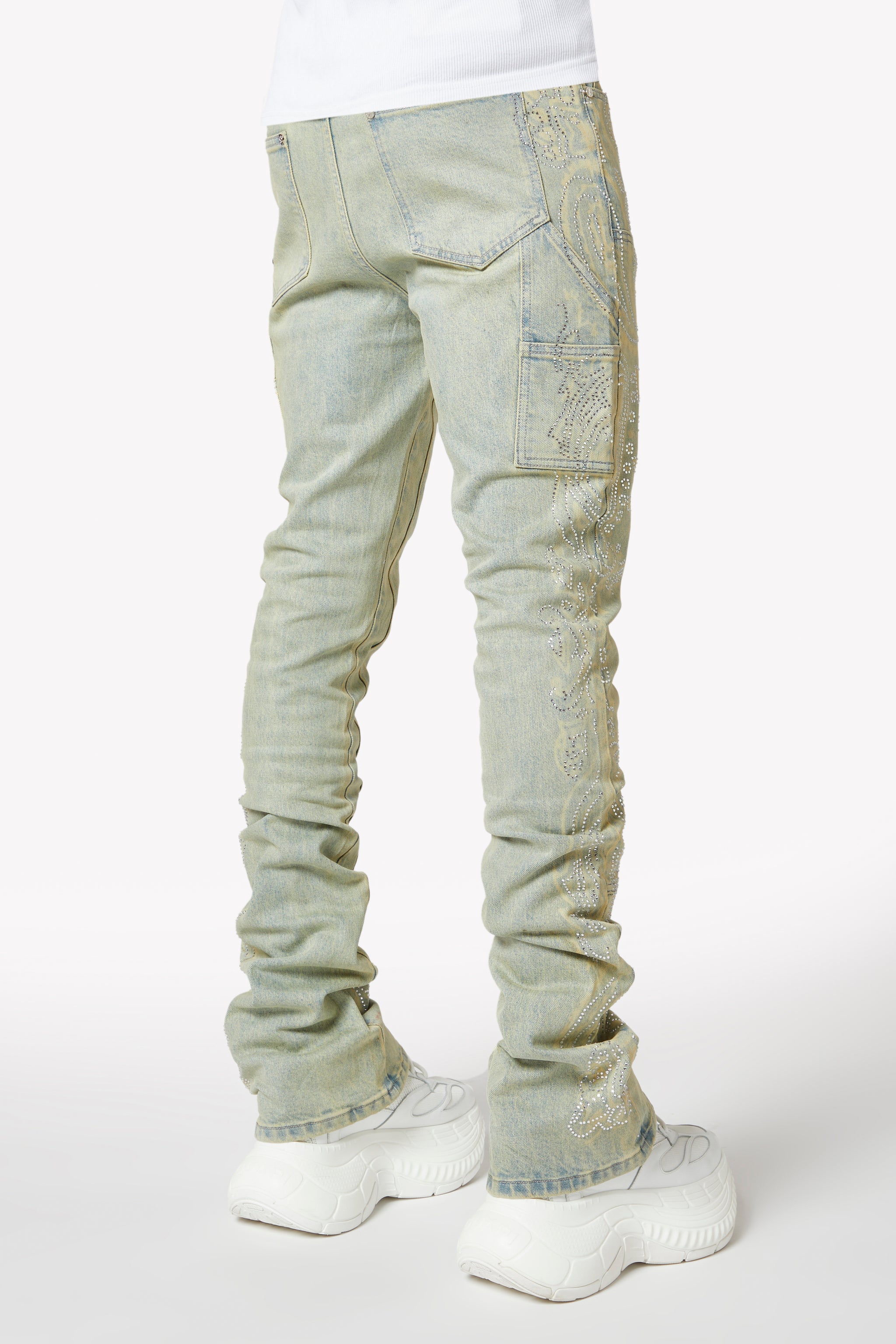 Vintage Paisley Denim