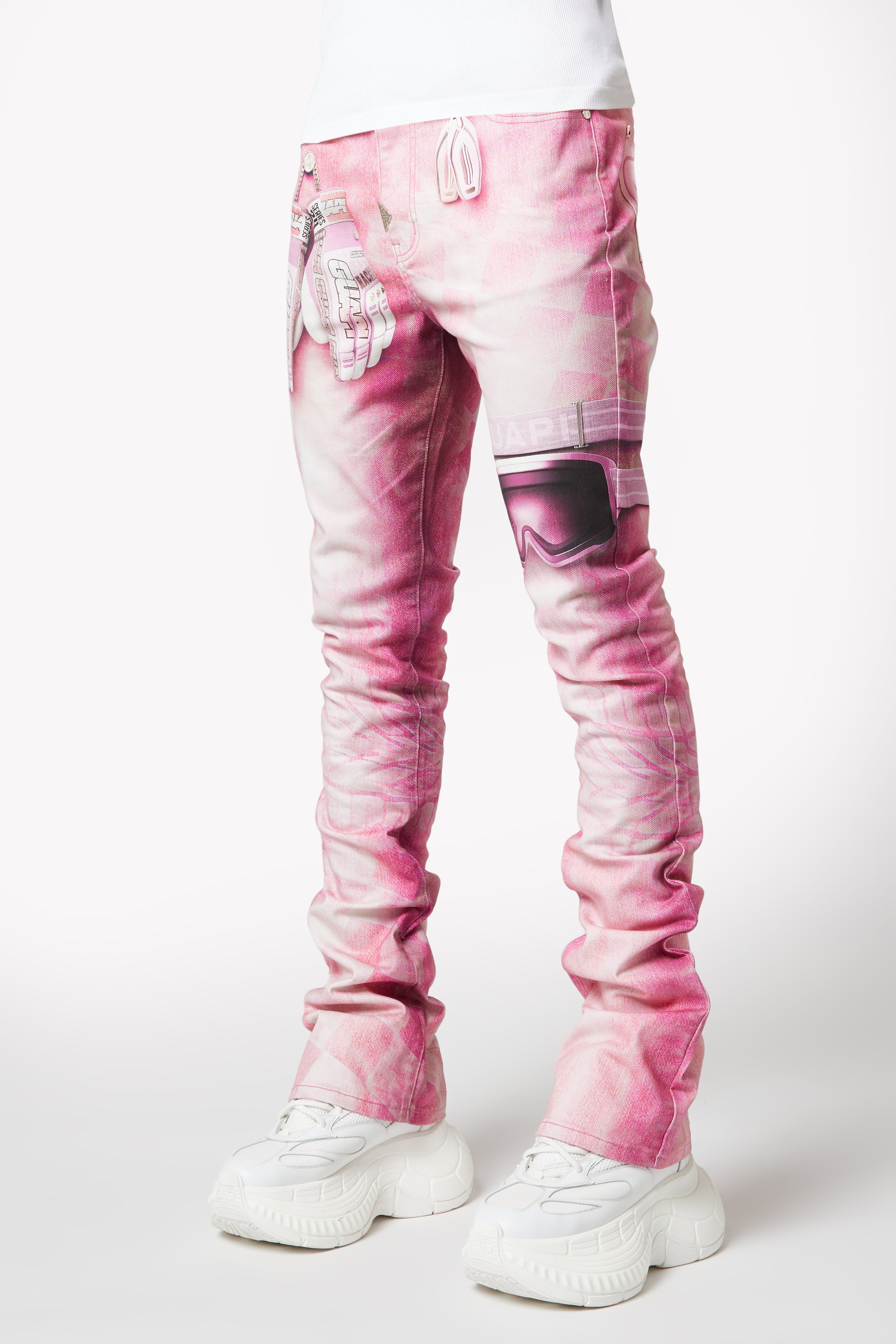 French Rose Racer Denim – GUAPI CLOTHING FZ-LLC