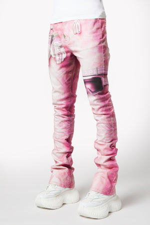 French Rose Racer Denim