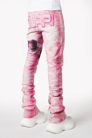 French Rose Racer Denim