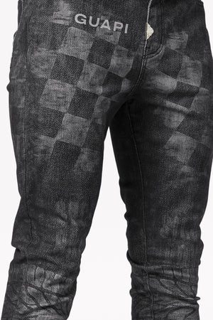 Obsidian Black Racer Denim V1