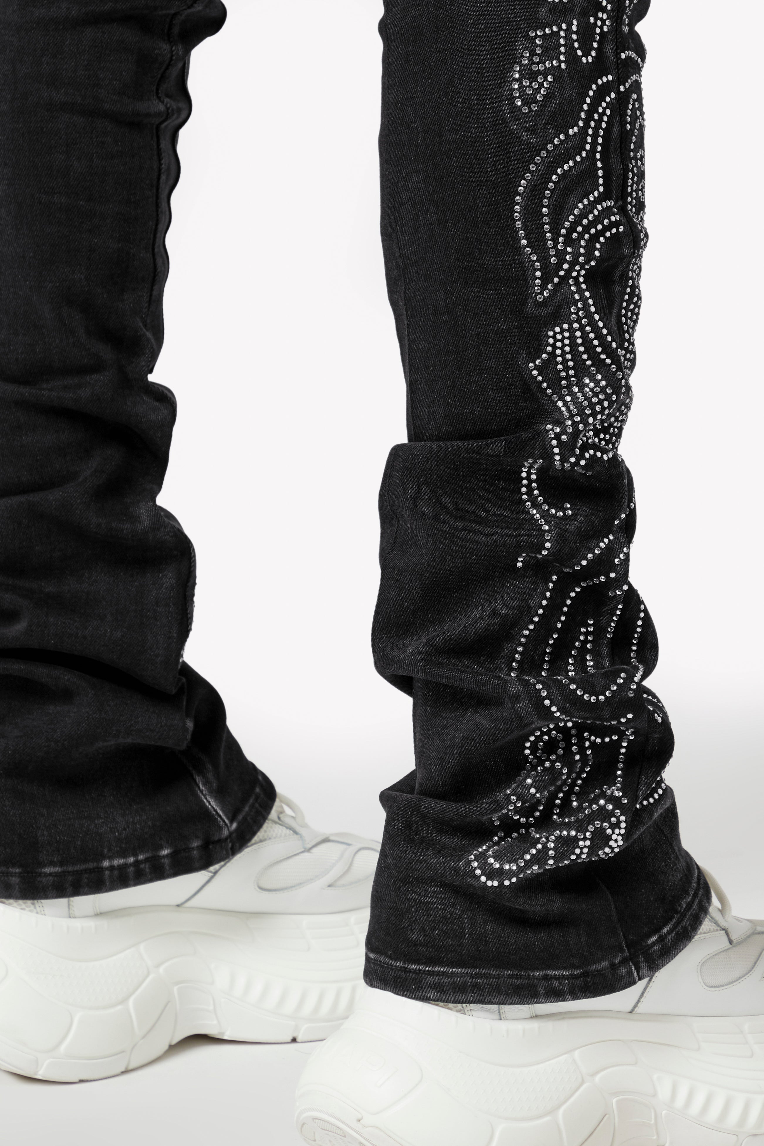 Vintage Black Paisley Denim – GUAPI CLOTHING FZ-LLC