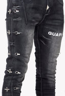 Obsidian Black Lockdown Denim