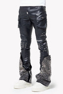 Black Coffin Arc Leather Pant V2