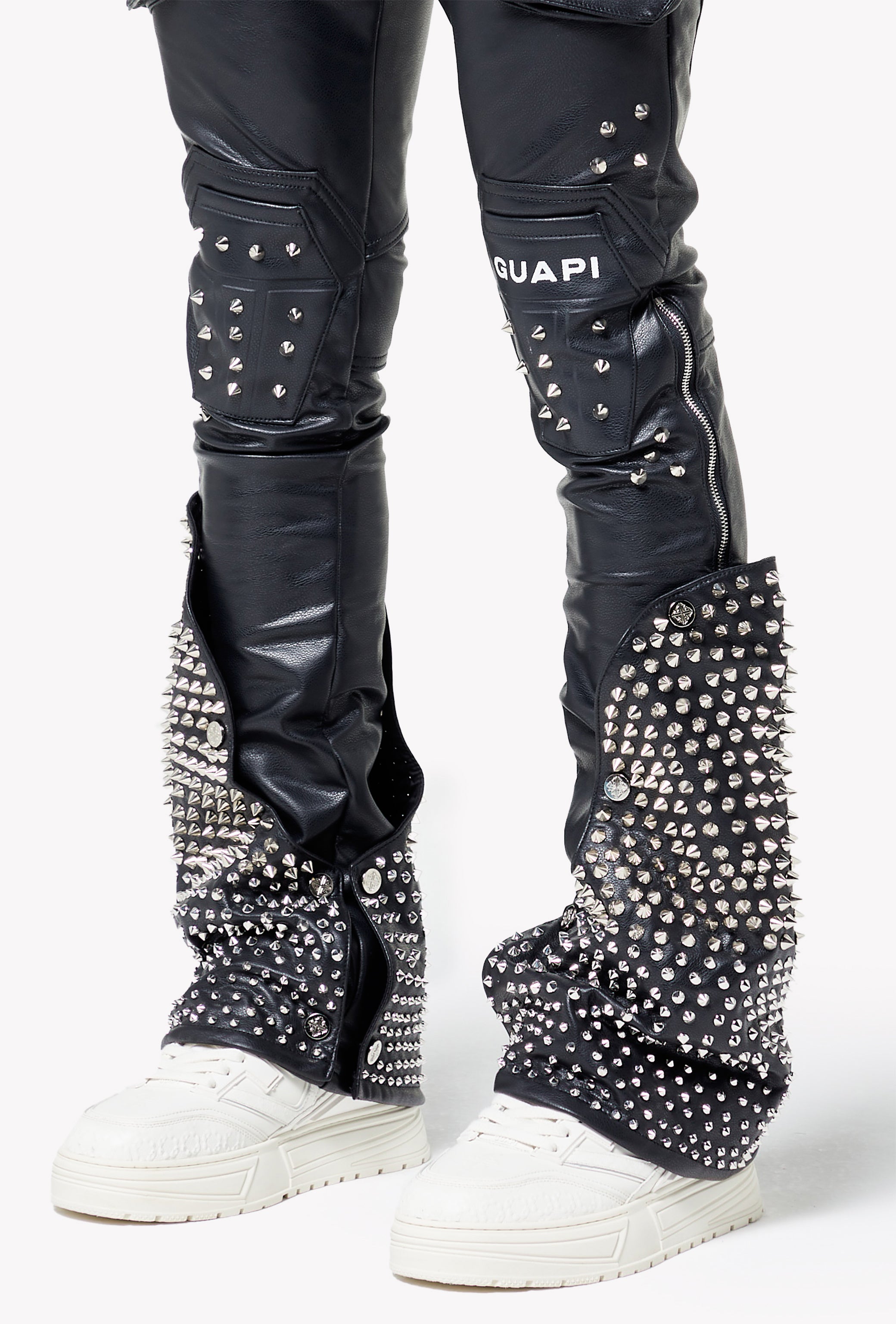 Black Coffin Arc Leather Pant V2 – GUAPI CLOTHING FZ-LLC