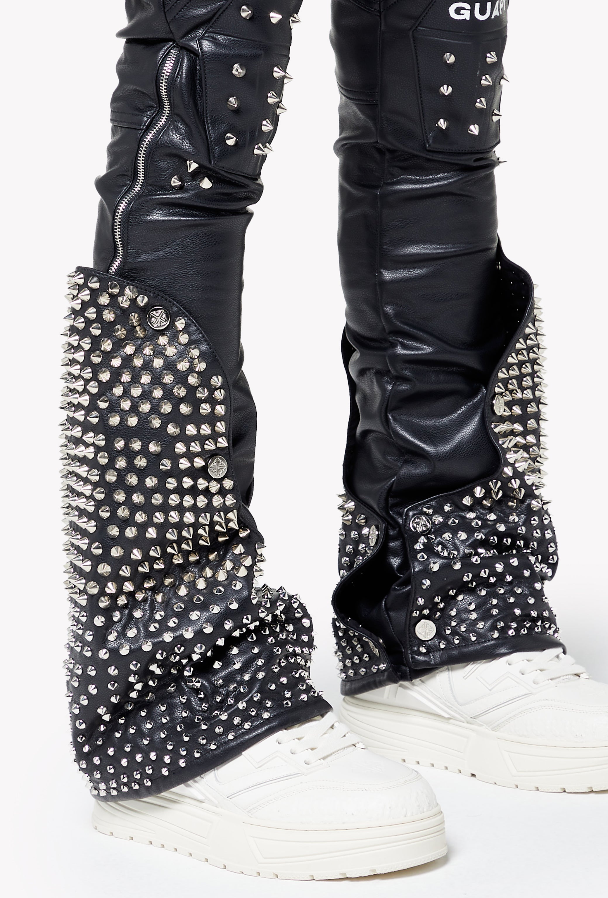 Black Coffin Arc Leather Pant V2 – GUAPI CLOTHING FZ-LLC