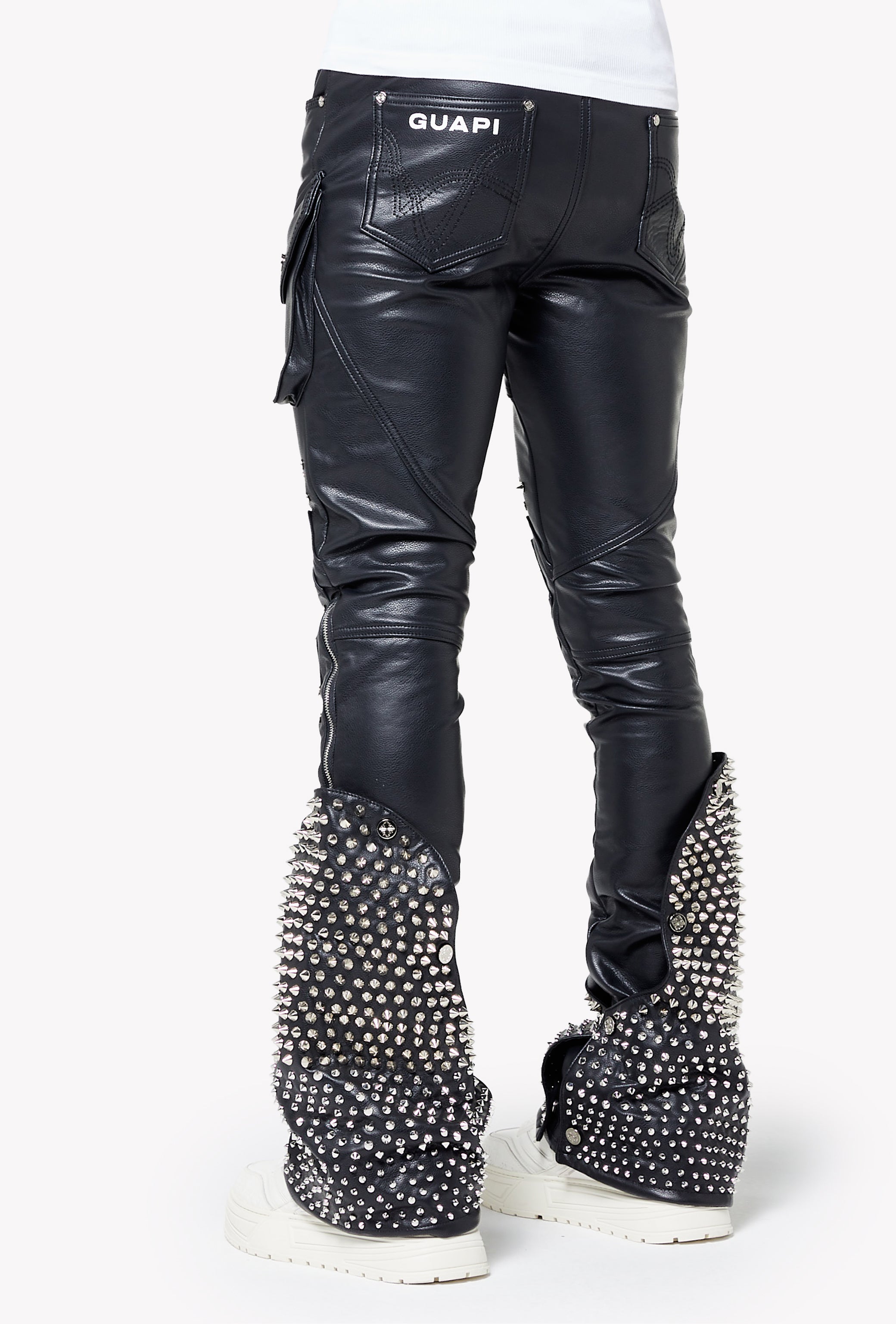Black Coffin Arc Leather Pant V2 – Guapi Clothing