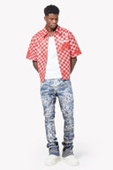 Aqua Blue Hakai Denim