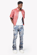 Aqua Blue Hakai Denim