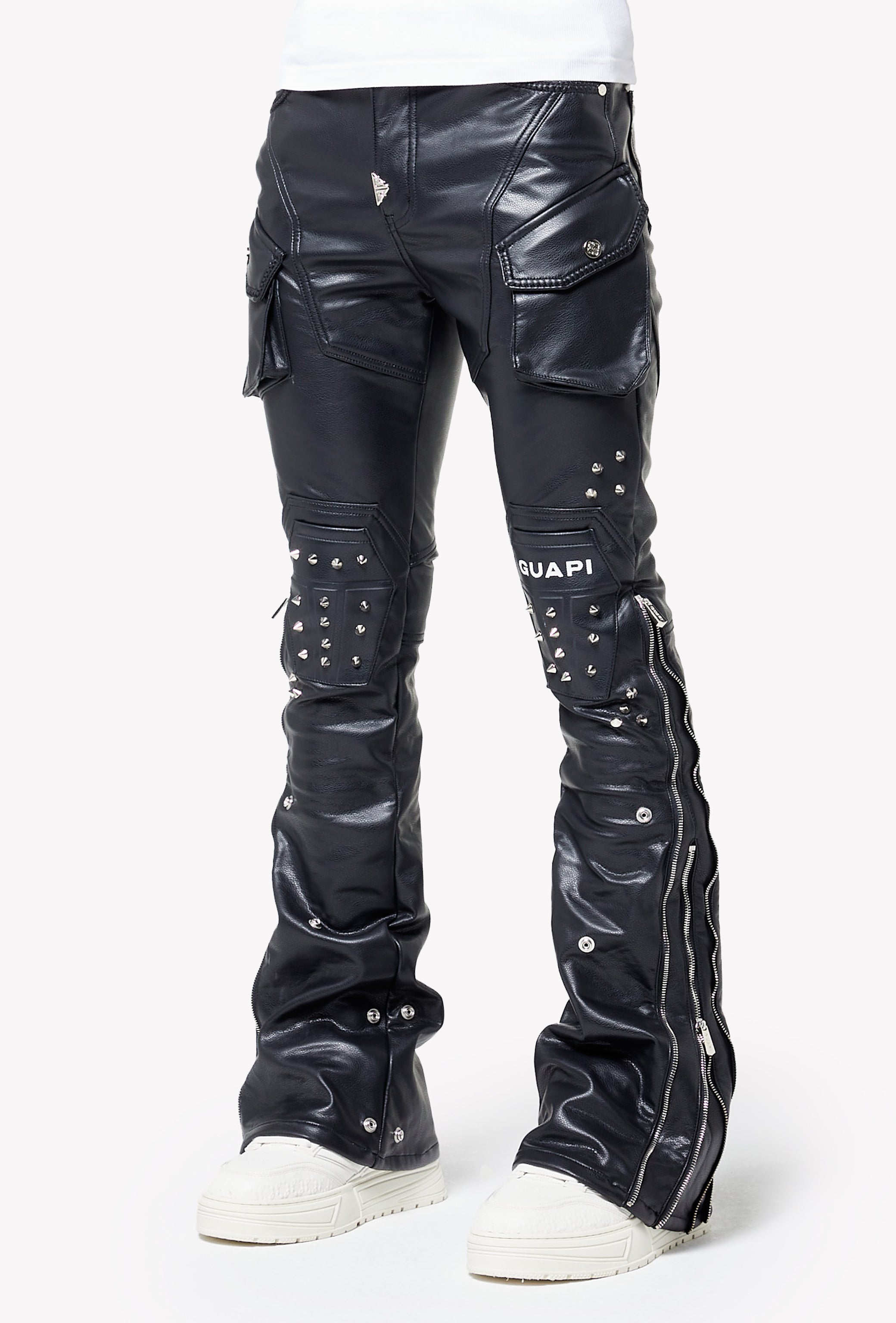 Black Coffin Arc Leather Pant V2 – GUAPI CLOTHING FZ-LLC