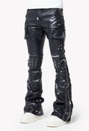 Black Coffin Arc Leather Pant V2
