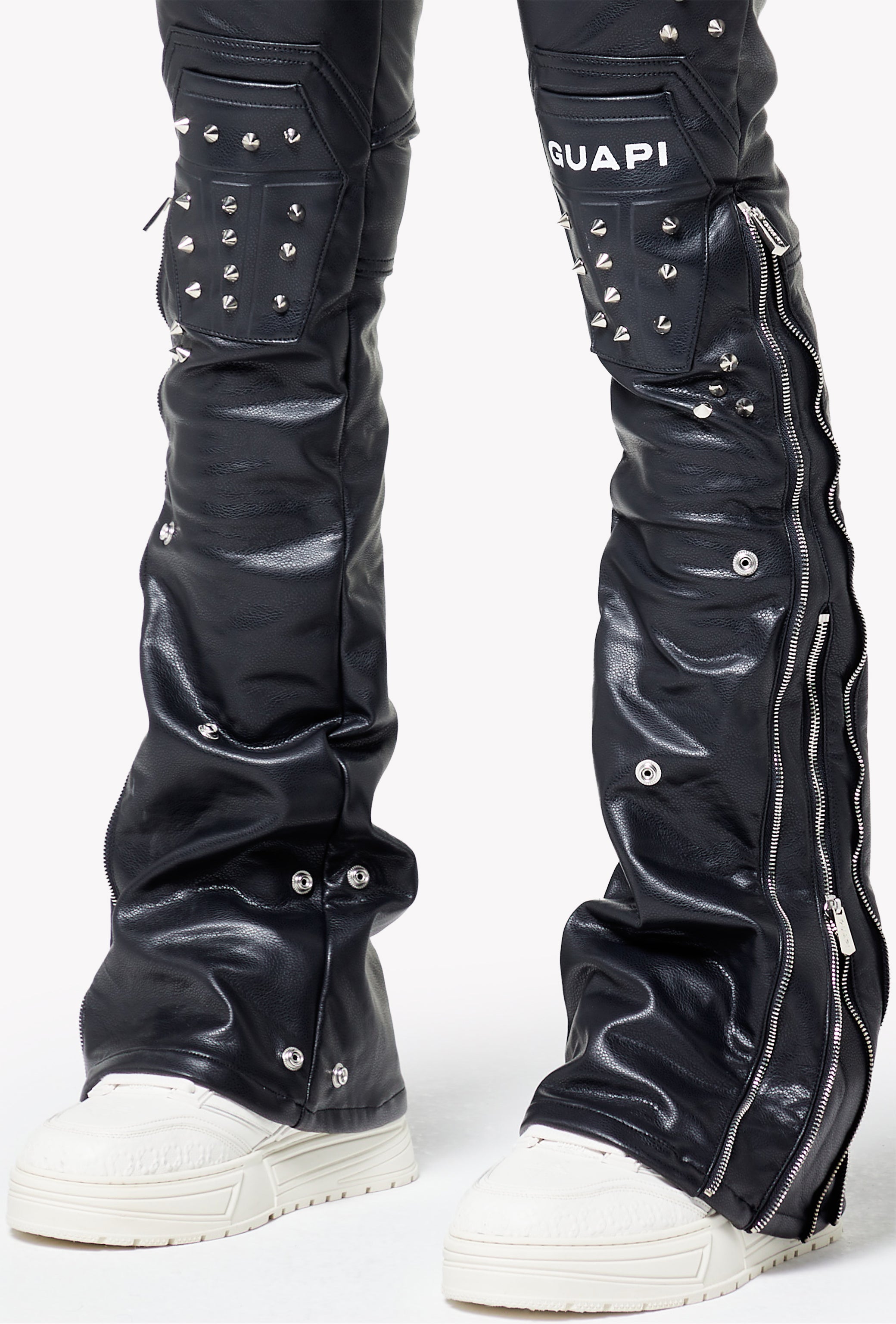 Black Coffin Arc Leather Pant V2 – GUAPI CLOTHING FZ-LLC
