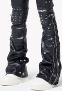 Black Coffin Arc Leather Pant V2