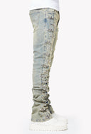 Vintage Blue Aviation Clasp Denim