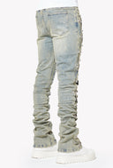 Vintage Blue Aviation Clasp Denim