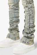 Vintage Blue Aviation Clasp Denim