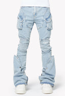 Aqua Blue Coffin Arc Denim