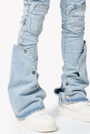 Aqua Blue Coffin Arc Denim