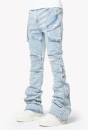 Aqua Blue Coffin Arc Denim