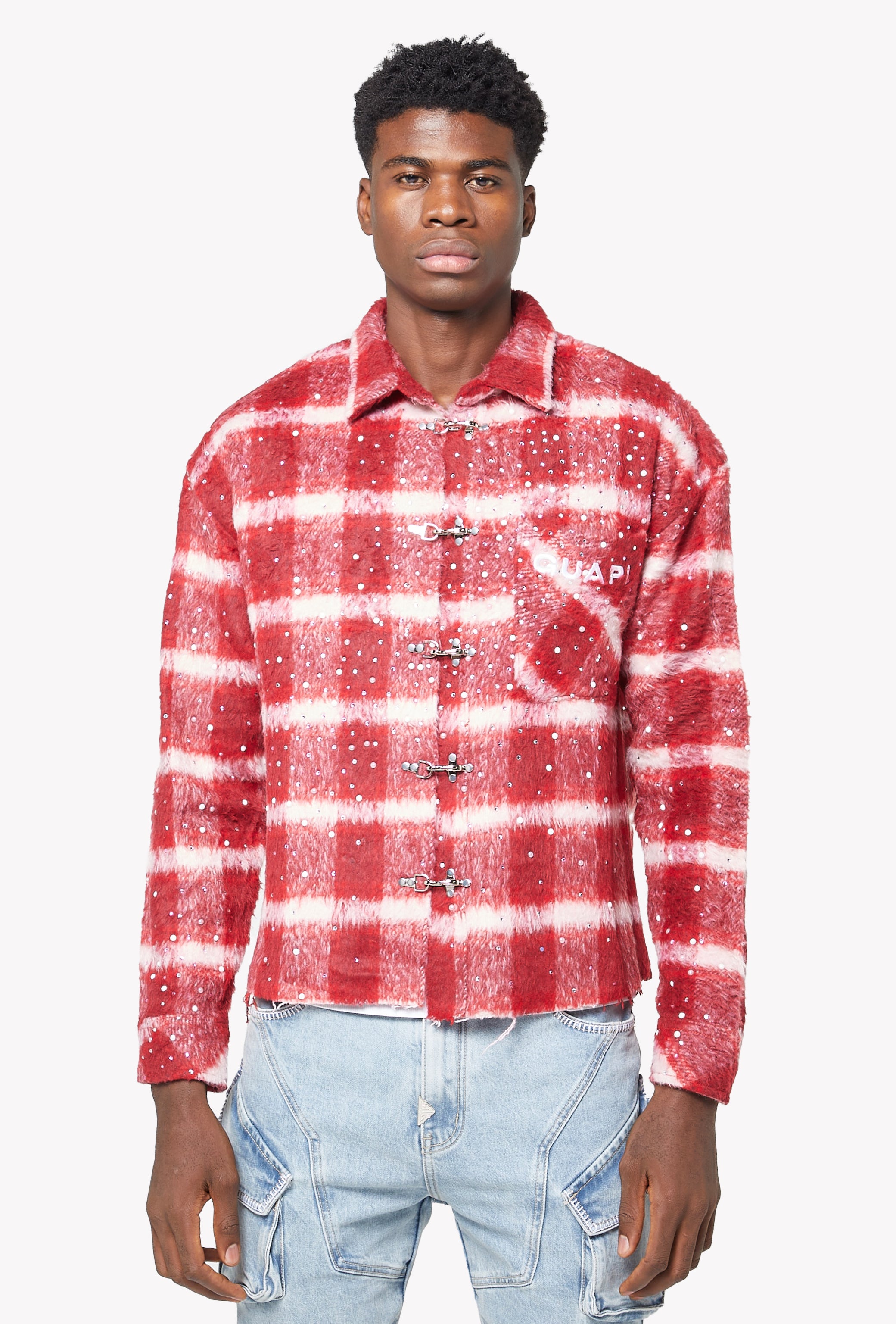 Red Inferno Flannel – GUAPI CLOTHING FZ-LLC