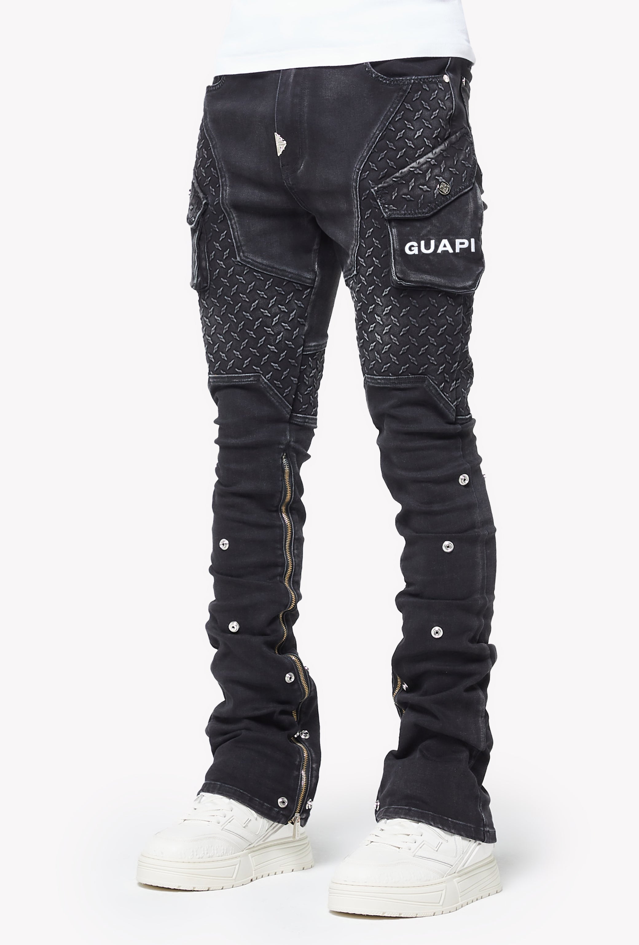 Vintage Black Steel Plate Denim – GUAPI CLOTHING FZ-LLC
