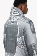 Cloud Grey Racer Hoodie