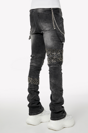 Obsidian Black Warpath Denim