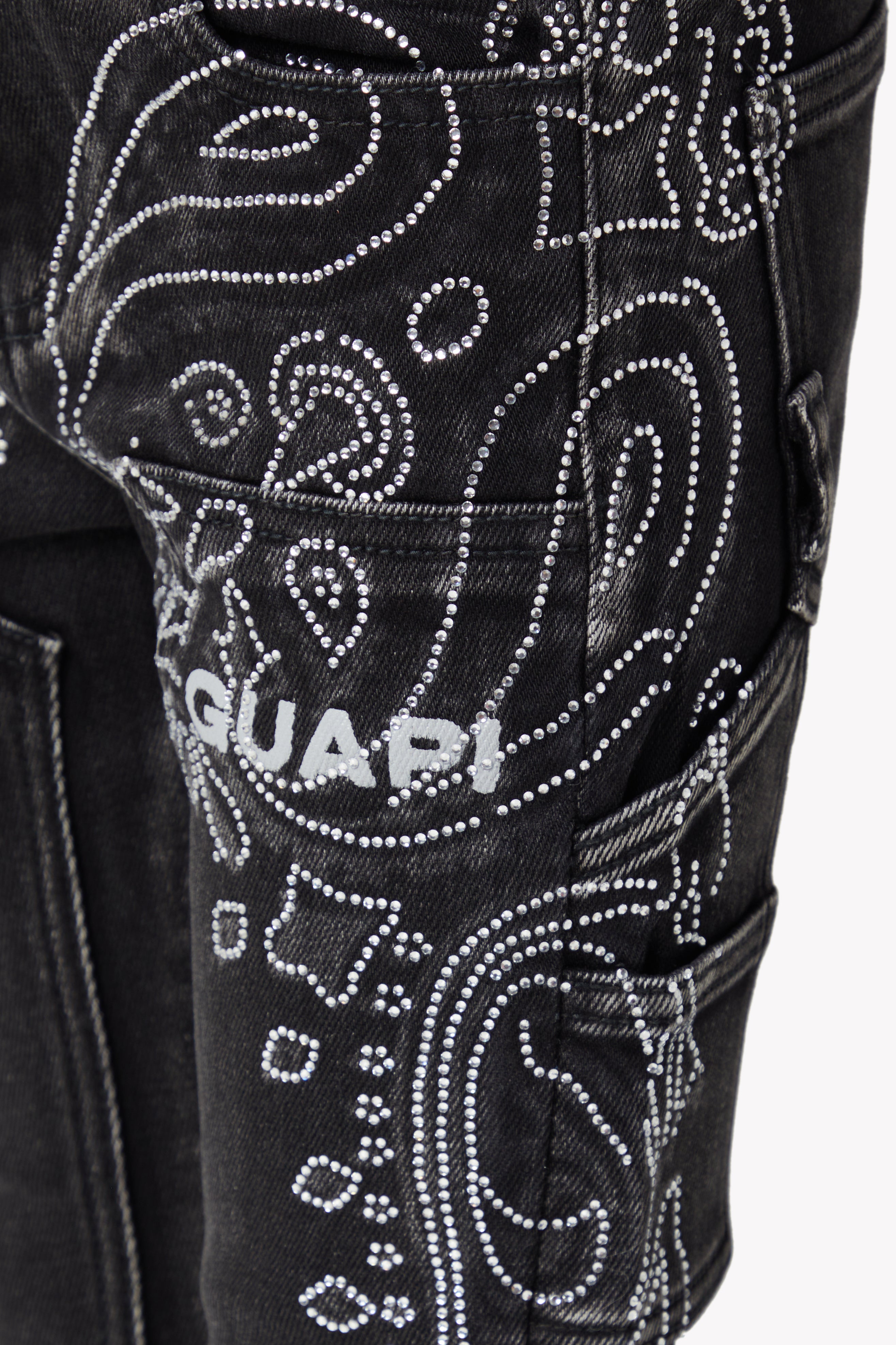 Vintage Black Paisley Kids Denim – GUAPI CLOTHING FZ-LLC