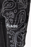 Vintage Black Paisley Kids Denim