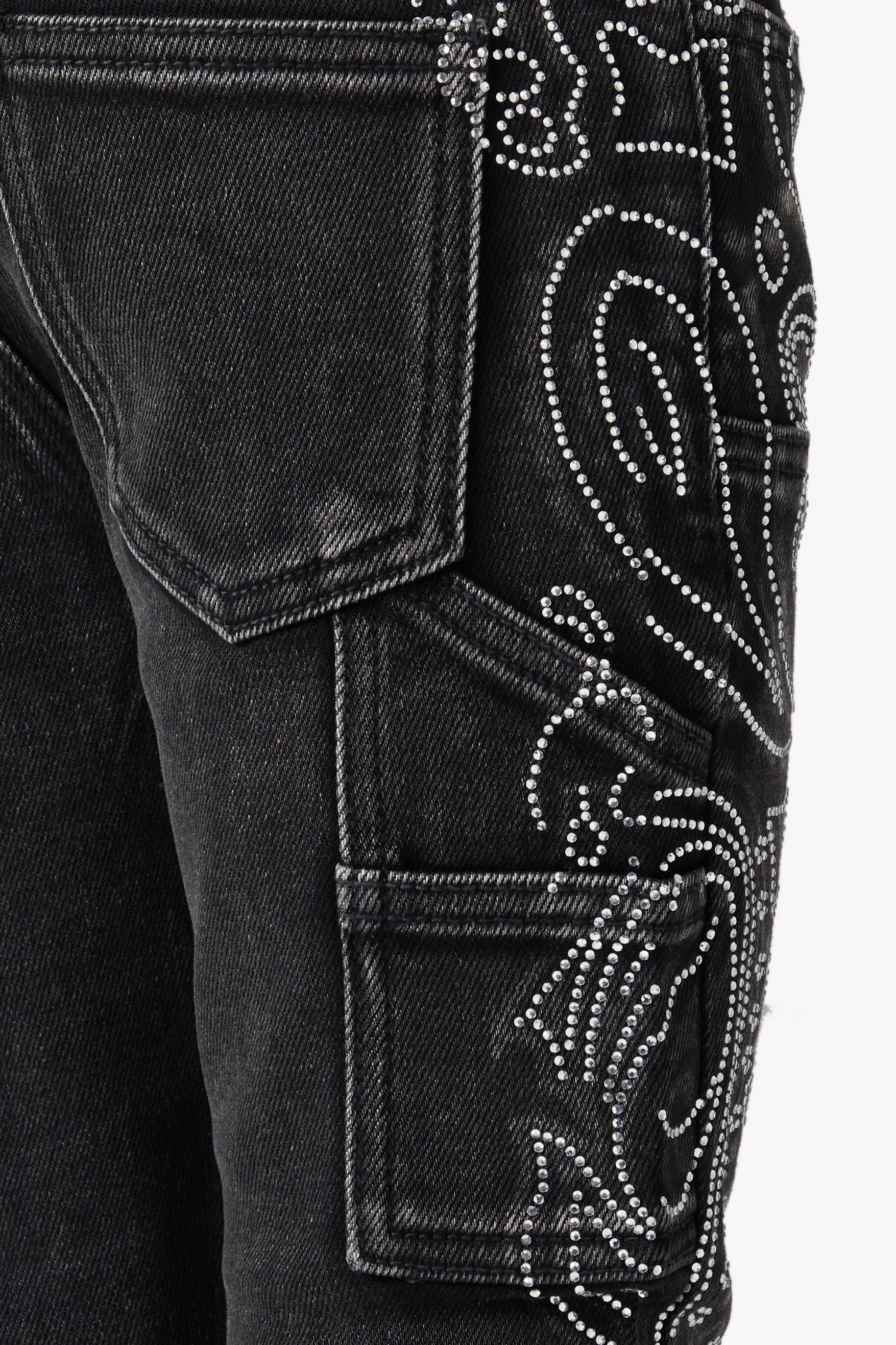 Vintage Black Paisley Kids Denim – GUAPI CLOTHING FZ-LLC