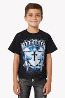 Black Heavens Vault Kids Tee V2