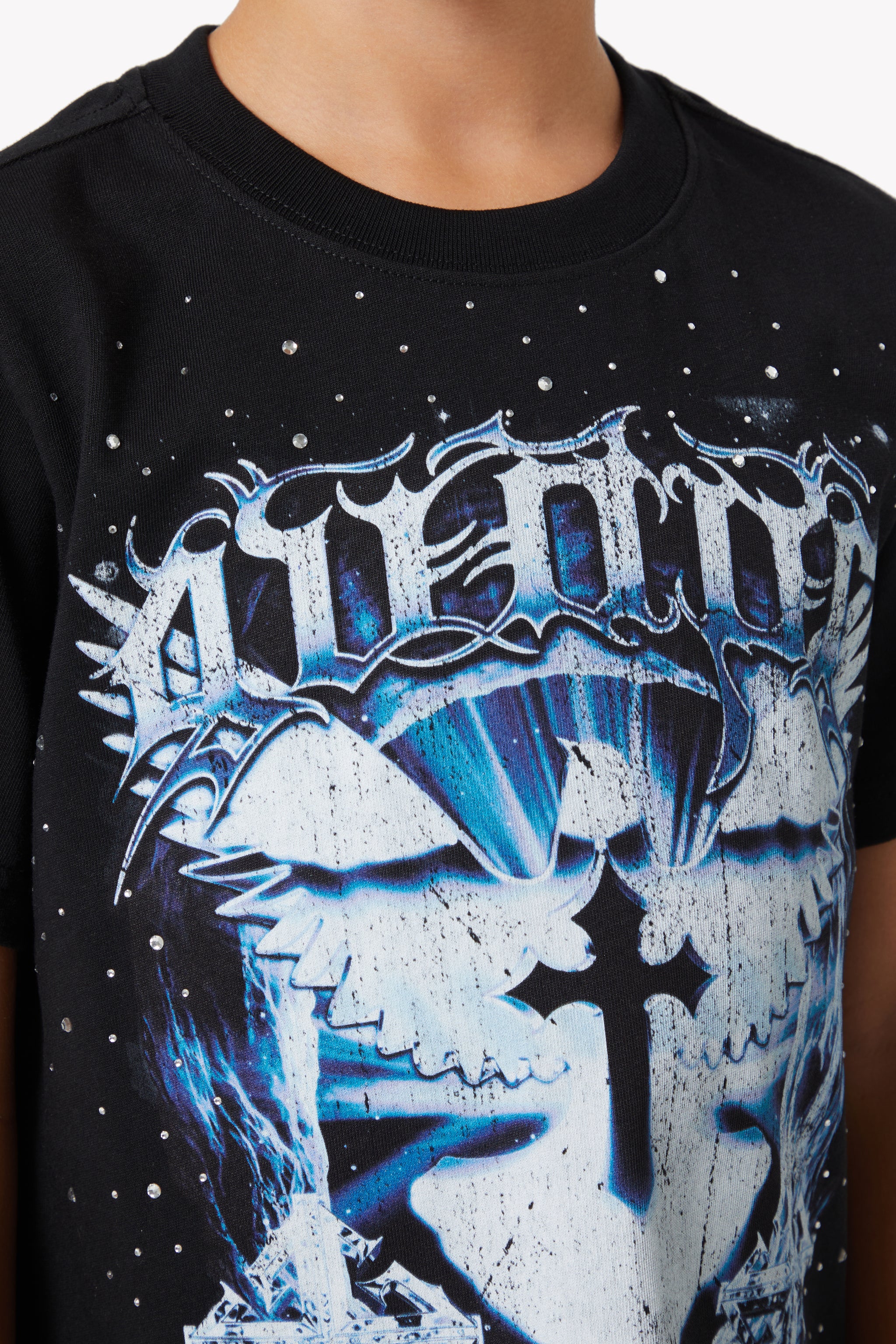 Black Heavens Vault Kids Tee V2