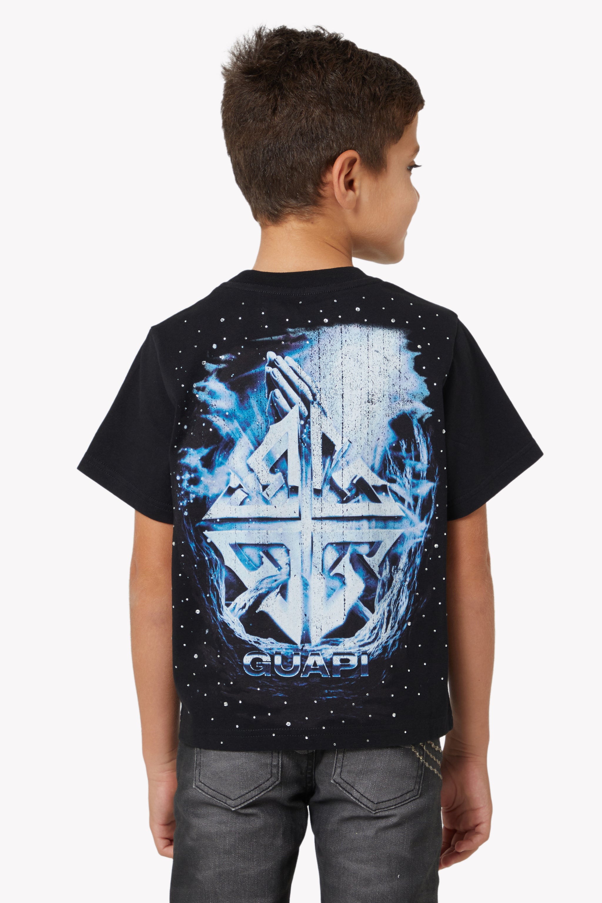 Black Heavens Vault Kids Tee V2