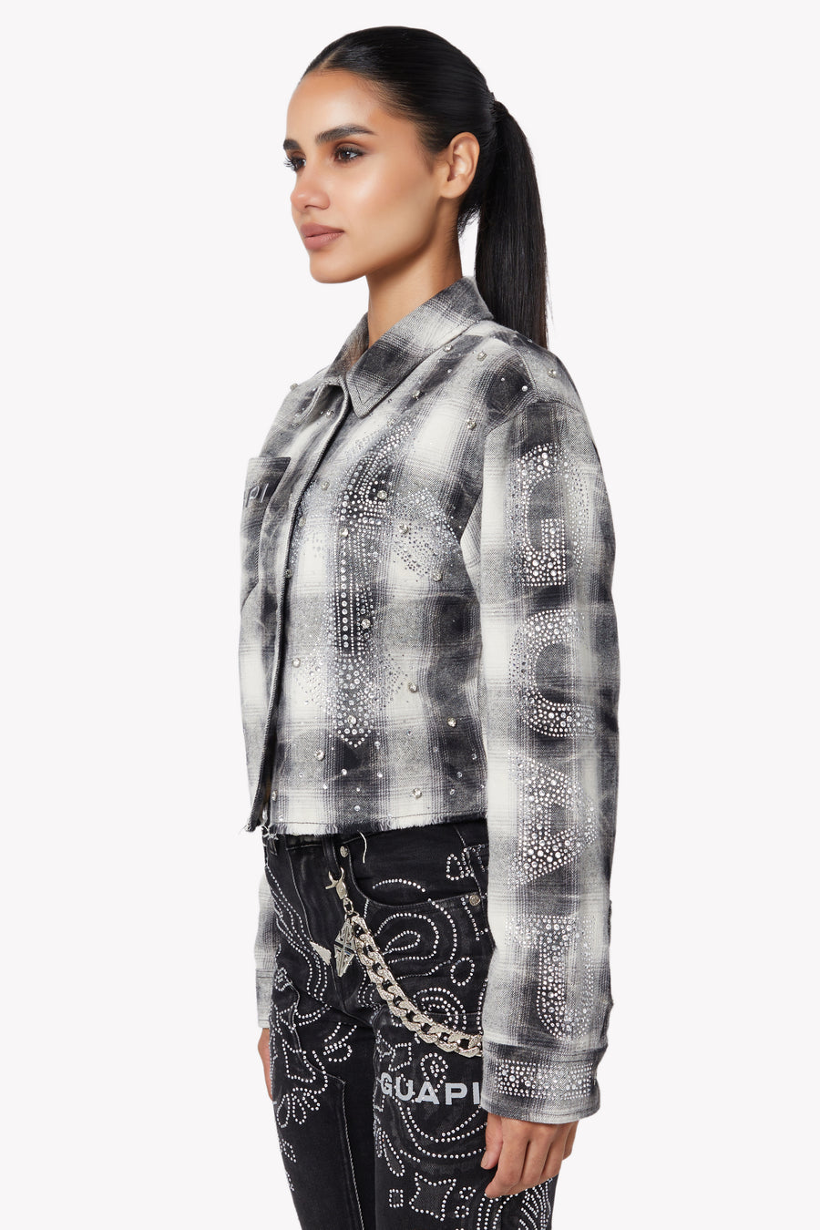 <tc>クラウドグレークロップドフランネル</tc>