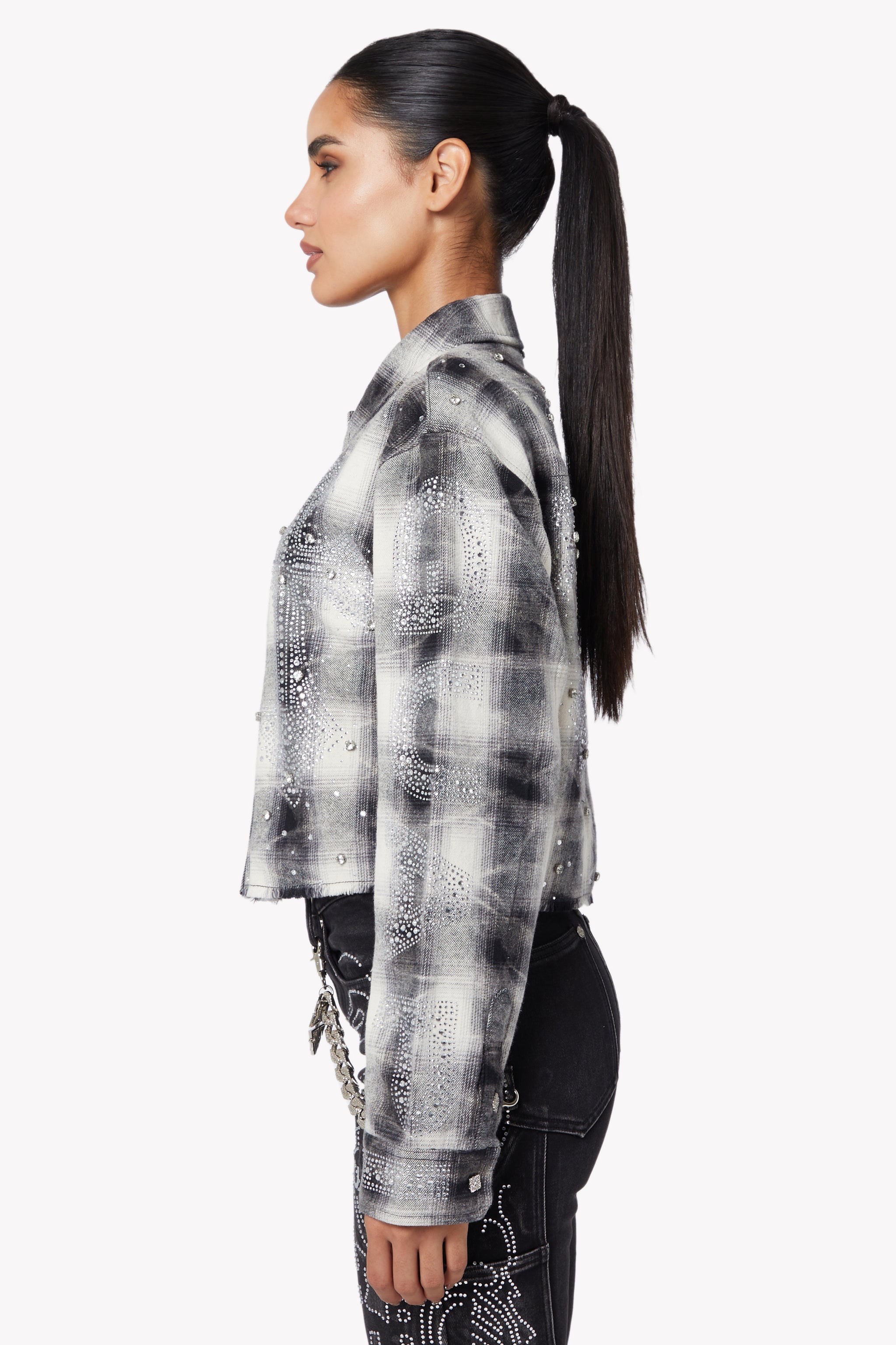 <tc>クラウドグレークロップドフランネル</tc>