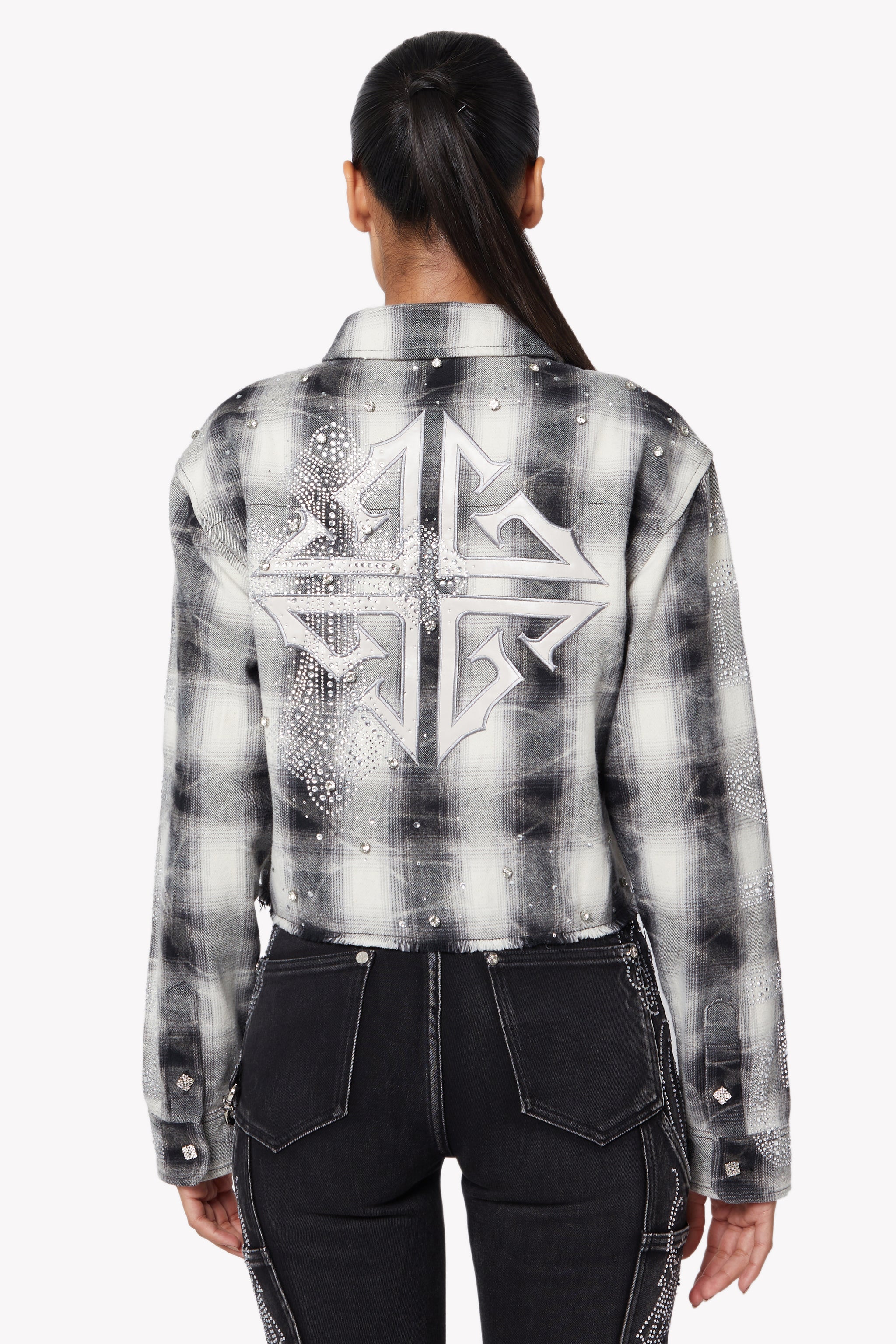 <tc>クラウドグレークロップドフランネル</tc>