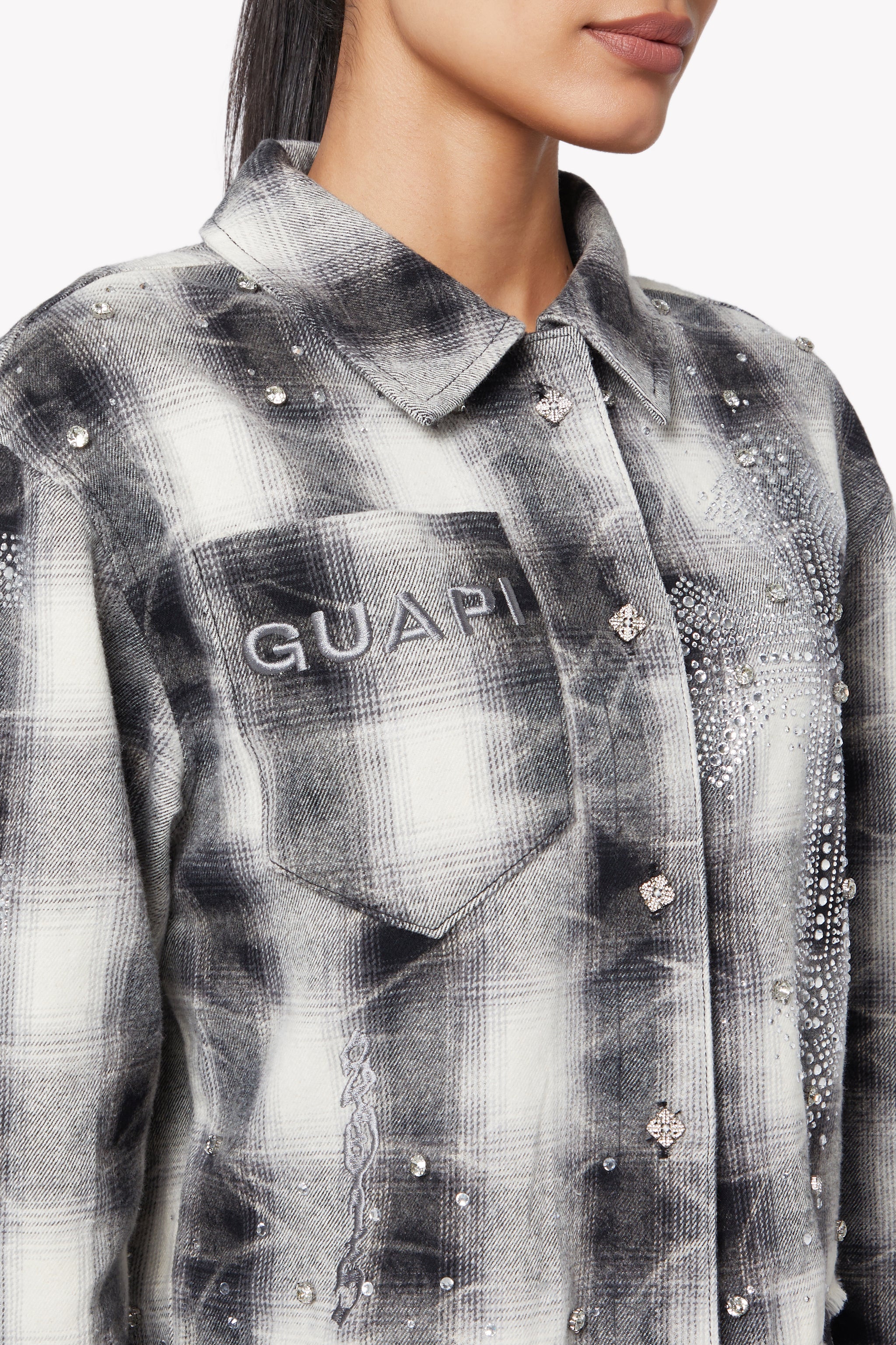 <tc>クラウドグレークロップドフランネル</tc>