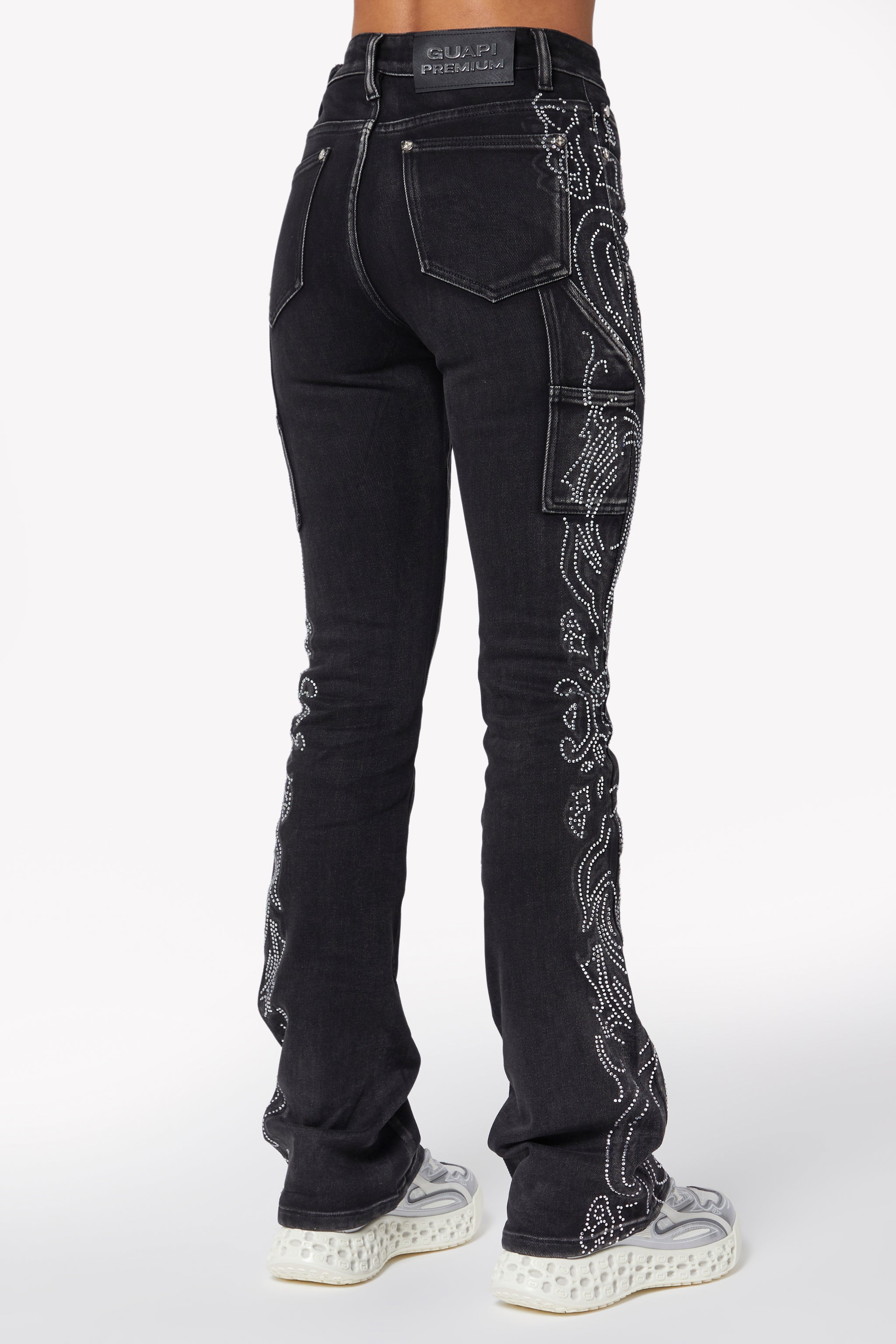 Black Diamond Paisley Denim