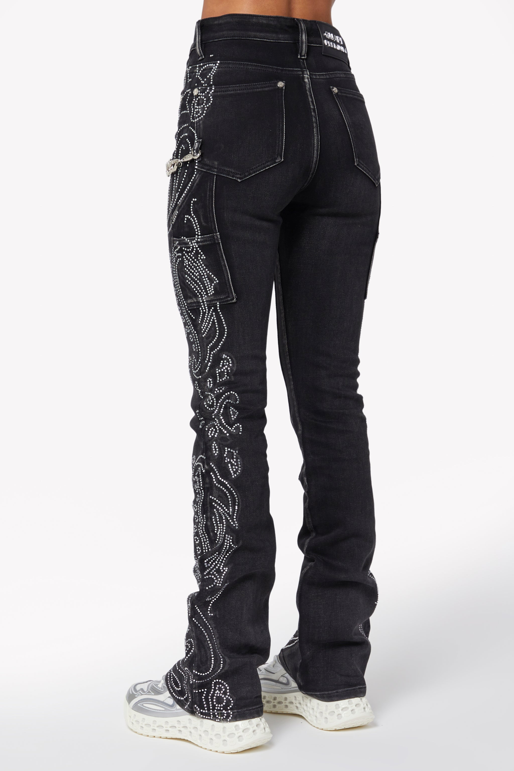 Black Diamond Paisley Denim