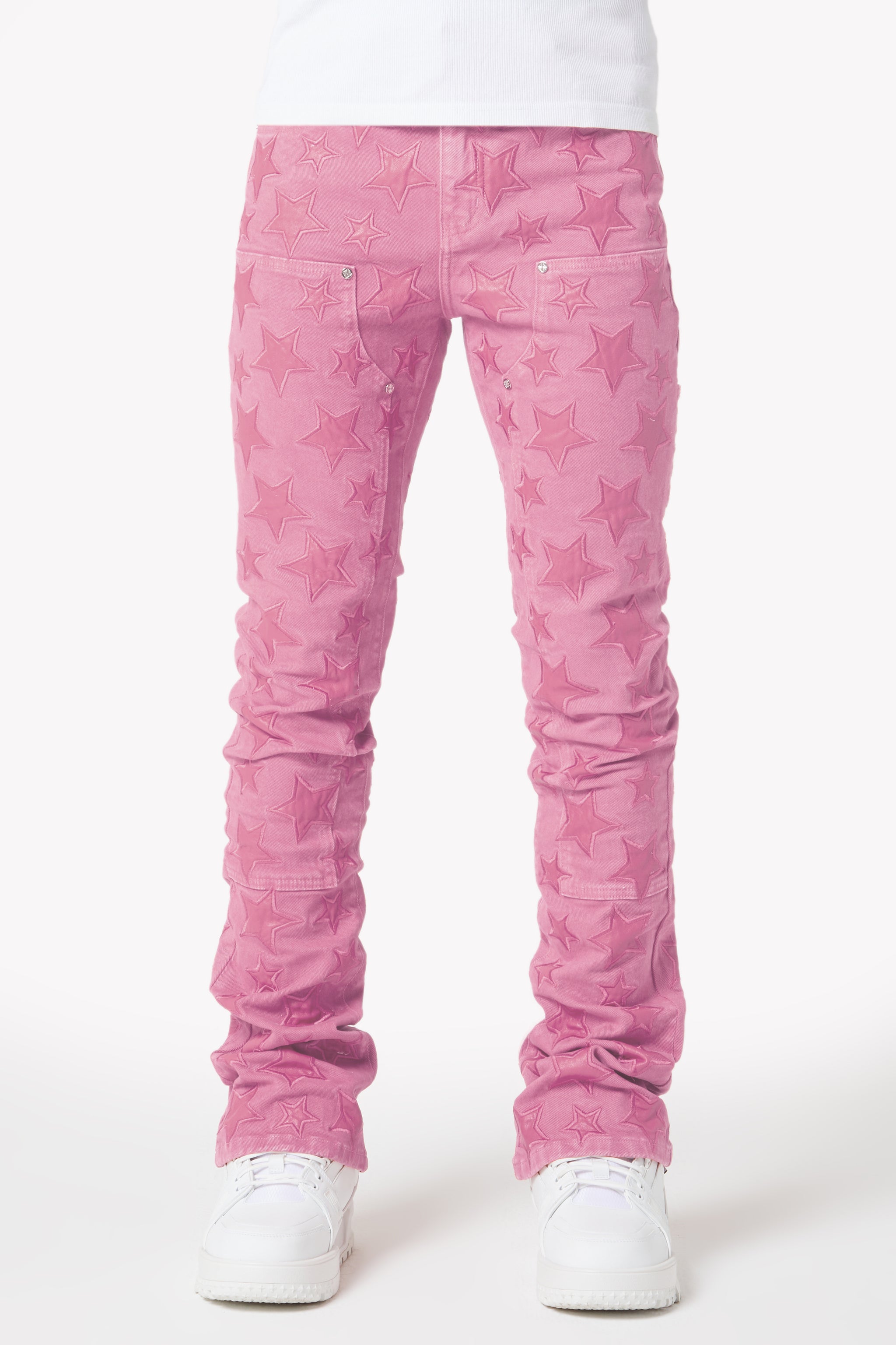 French Rose Star Denim
