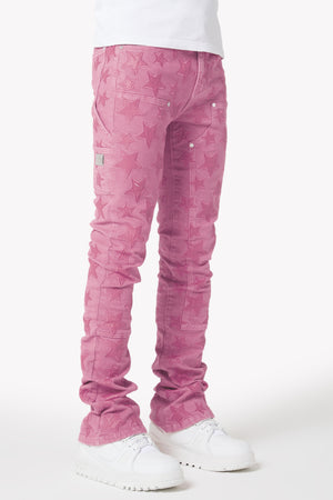 French Rose Star Denim