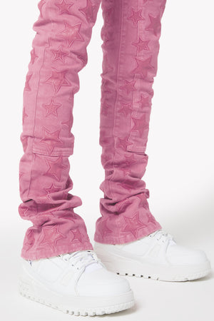 French Rose Star Denim