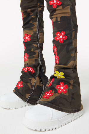 Camo Blossom Denim V2