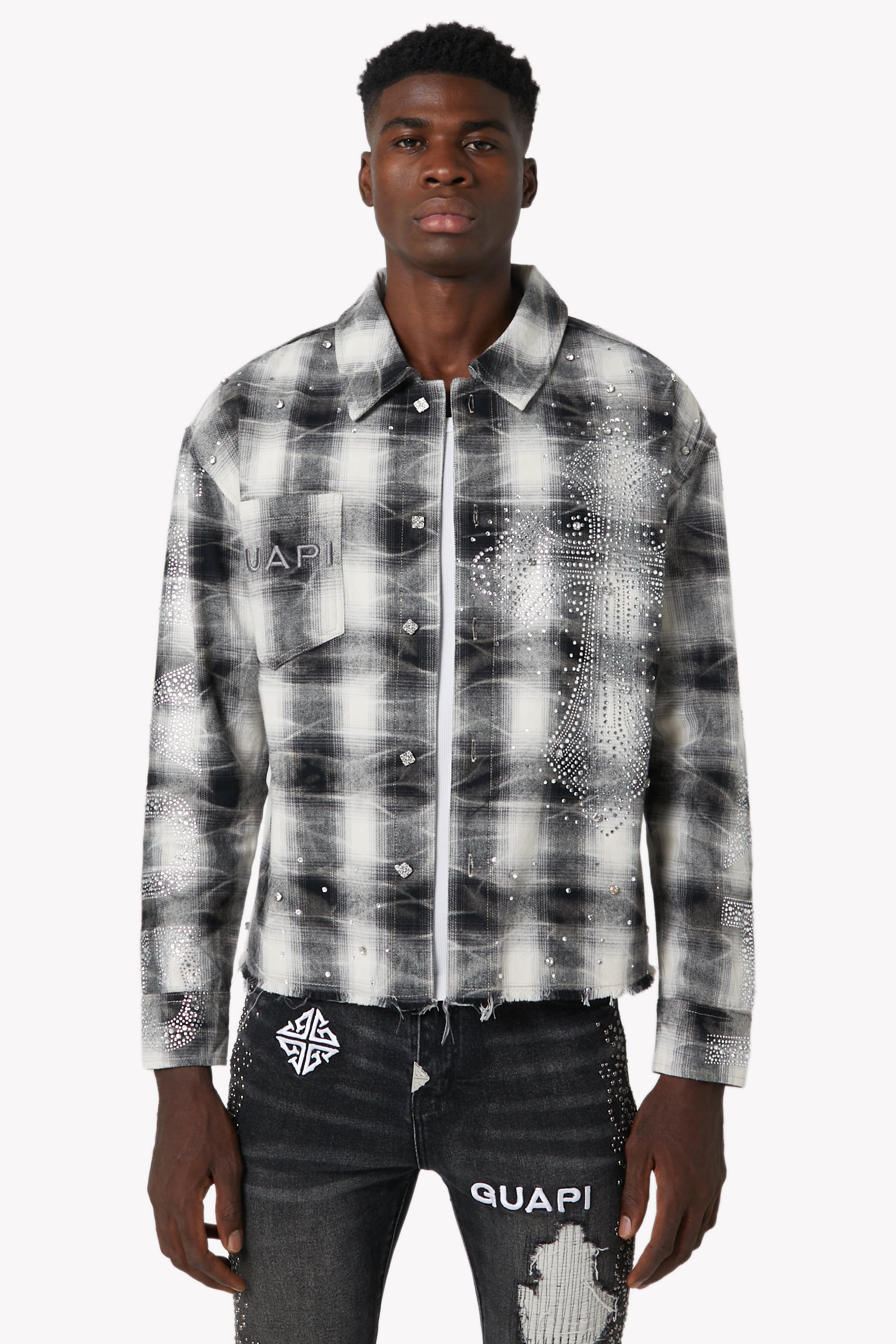 Cloud Grey Cross Flannel
